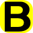 letter \'B\' icon