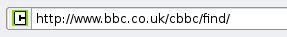 cbbc URL bar icon